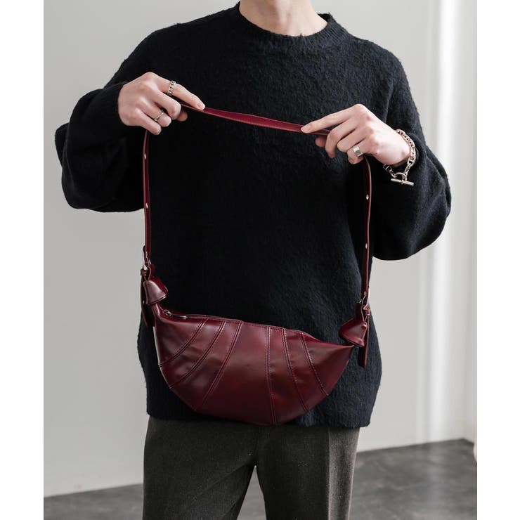 ボディバッグ ショルダー クロワッサン型 | Rocky Monroe | 詳細画像9 