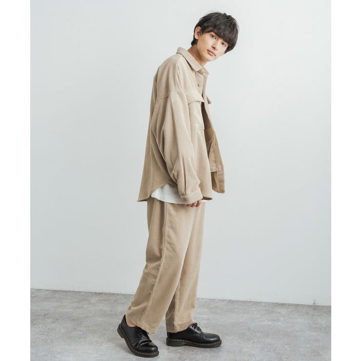 VESP コーデュロイ セットアップ男性用 オリーブ