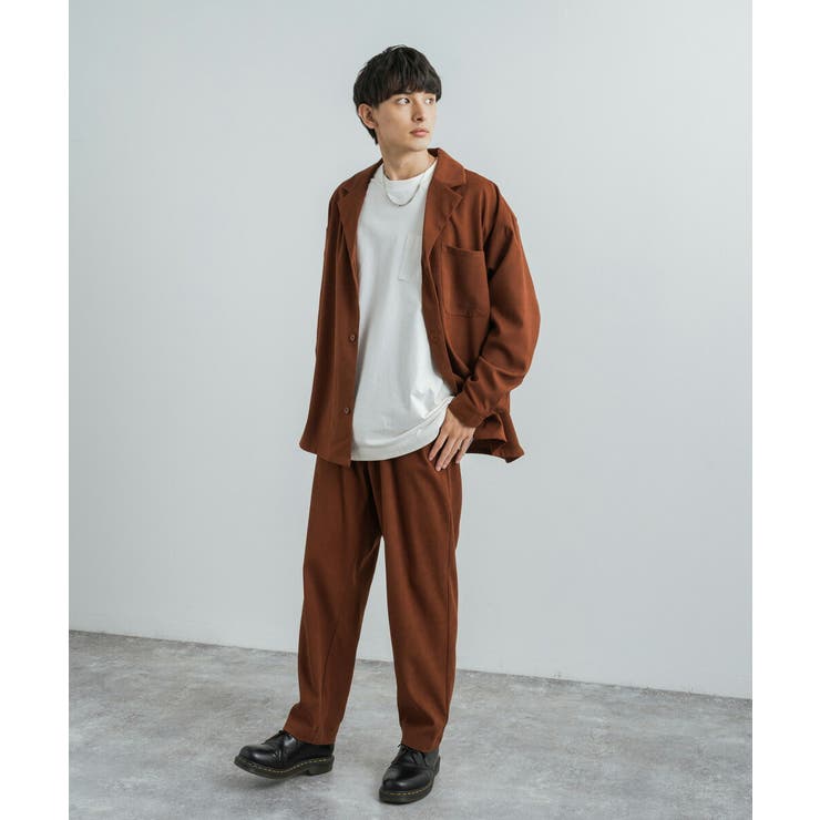 モールスキンセットアップ 上下セット メンズ[品番：OE000006865