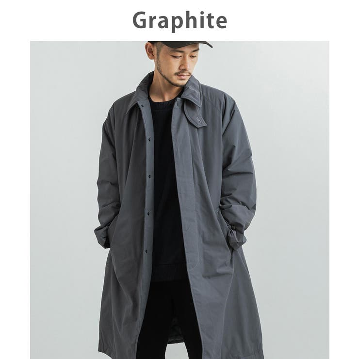 ステンカラーコート 中綿ジャケット 60[品番：OE000006997]｜Rocky