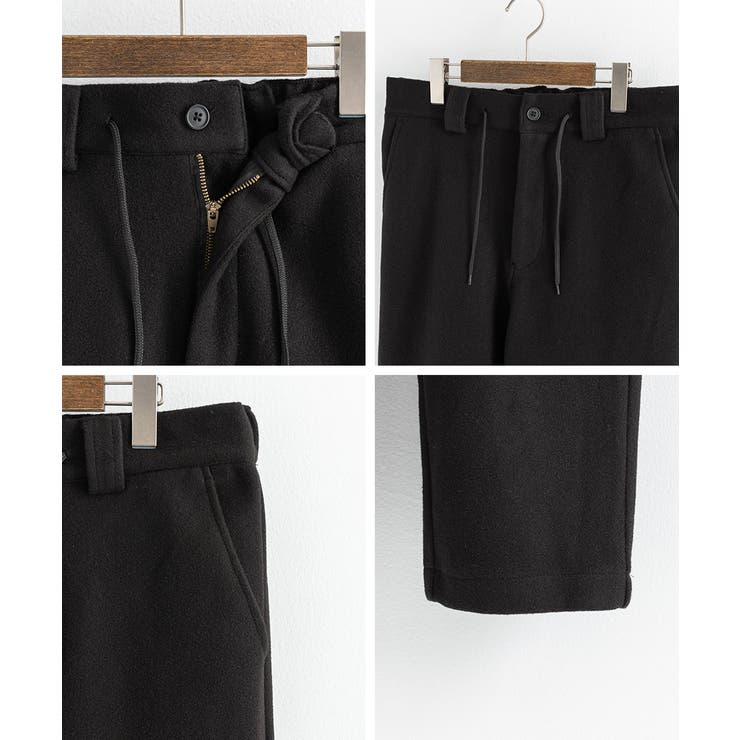 フェイクウールセットアップ ワイドジャケット イージーパンツ | Rocky Monroe | 詳細画像31