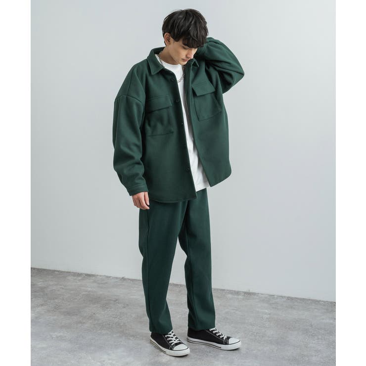 フェイクウールセットアップ ワイドジャケット イージーパンツ | Rocky Monroe | 詳細画像22