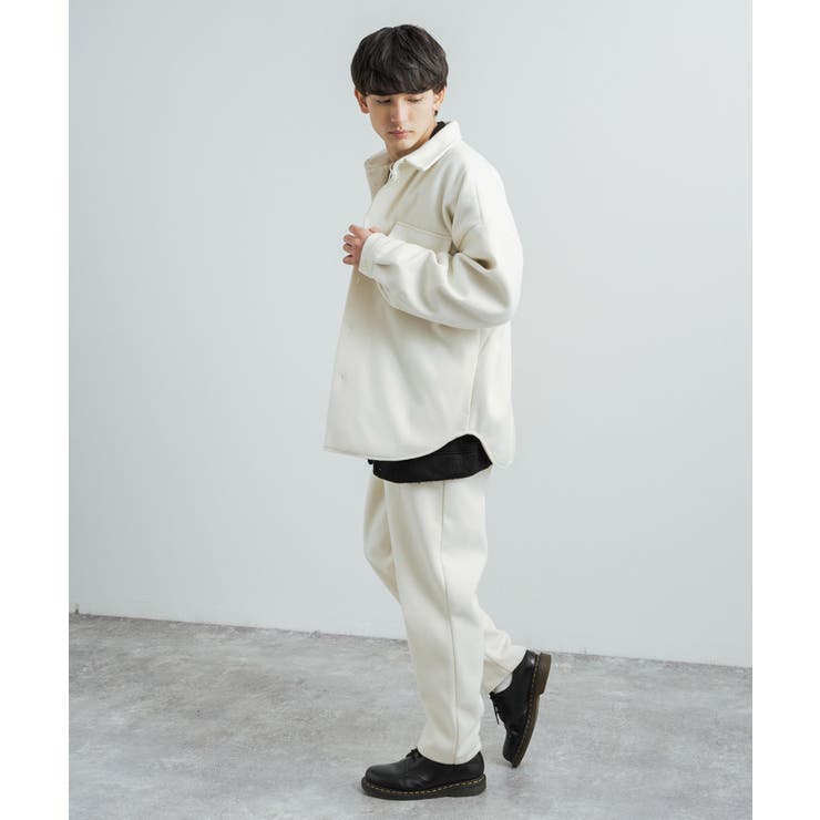 フェイクウールセットアップ ワイドジャケット イージーパンツ | Rocky Monroe | 詳細画像25