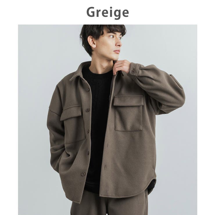 フェイクウールセットアップ ワイドジャケット イージーパンツ | Rocky Monroe | 詳細画像3