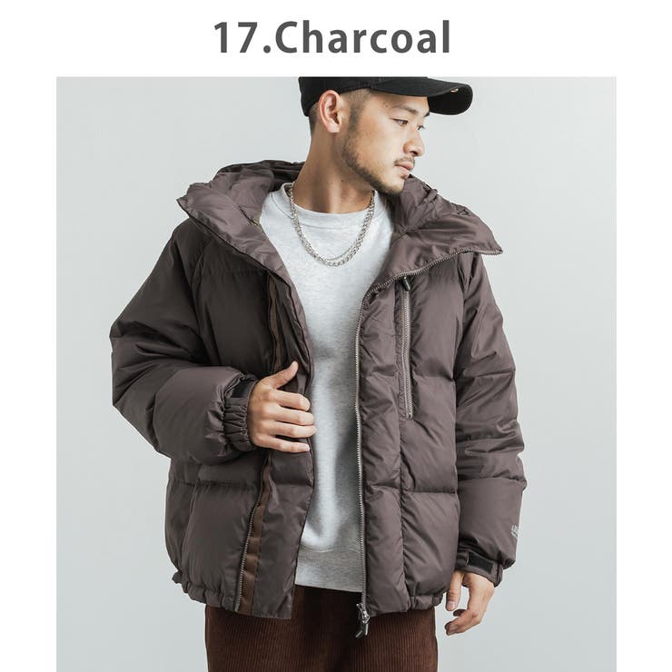 ダウンジャケット フードパーカー 防寒[品番：OE000007009]｜Rocky