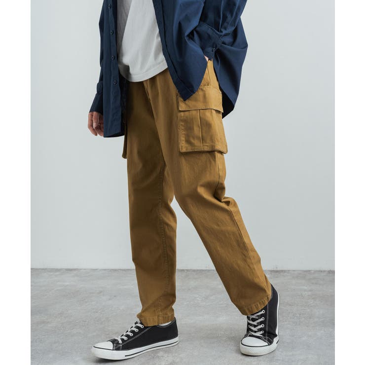 カーゴパンツ テーパード ストレッチ[品番：OE000006856]｜Rocky