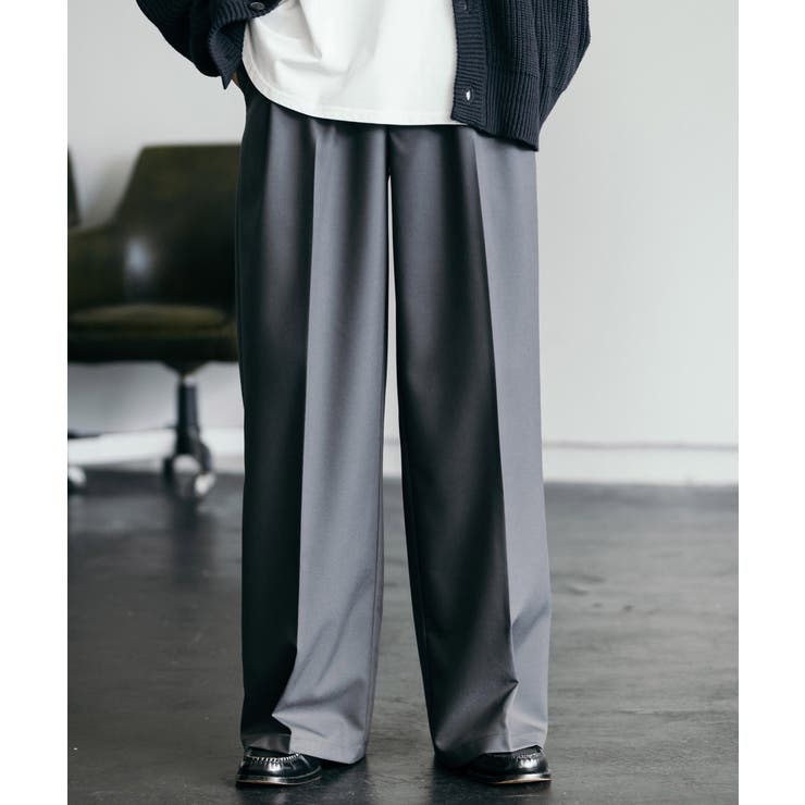 ワイドパンツ スラックス センタープレス[品番：OE000007173]｜Rocky Monroe（ロッキーモンロー）のメンズ ファッション通販｜SHOPLIST（ショップリスト）