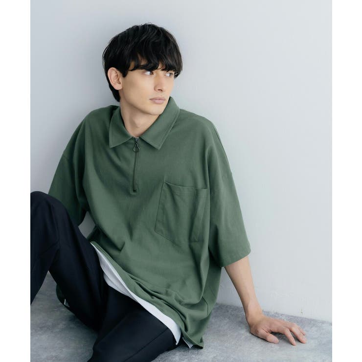 半袖Tシャツ ハーフジップT メンズ | Rocky Monroe | 詳細画像10 