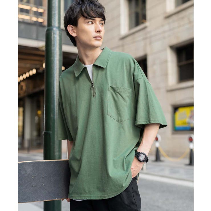 半袖Tシャツ ハーフジップT メンズ | Rocky Monroe | 詳細画像31 