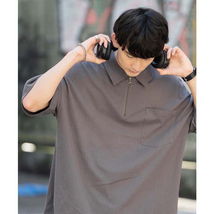 半袖Tシャツ ハーフジップT メンズ | Rocky Monroe | 詳細画像36 