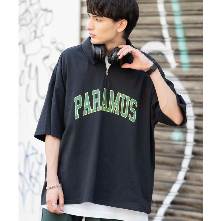 カレッジT ハーフジップTシャツ メンズ[品番：OE000006783]｜Rocky