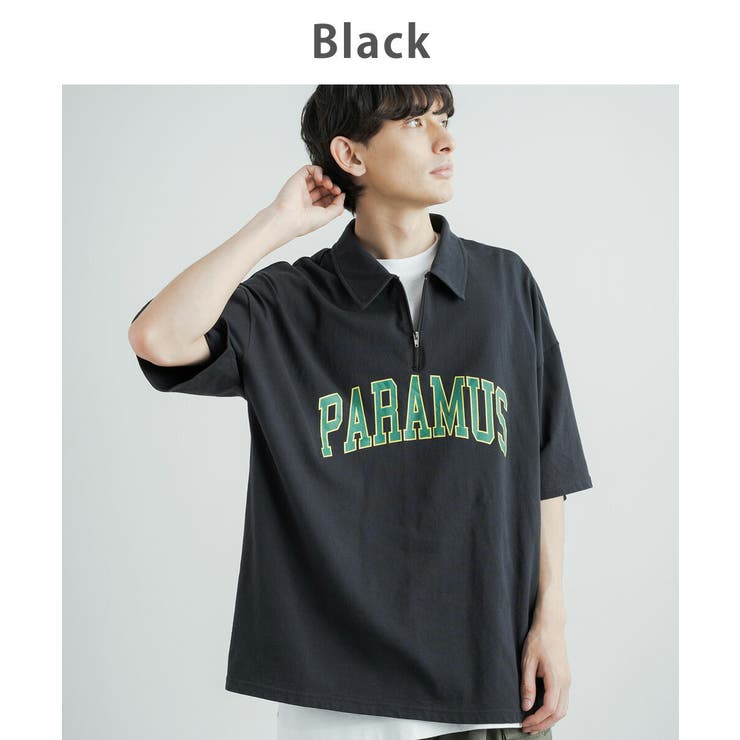 カレッジT ハーフジップTシャツ メンズ[品番：OE000006783]｜Rocky