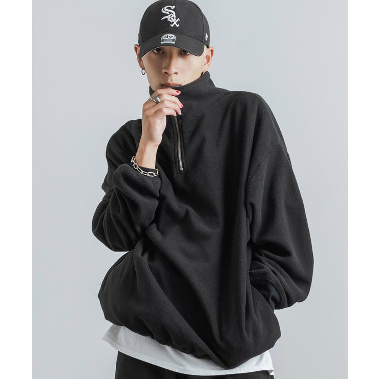 ロッキーモンロー Rocky Monroe ハーフジップ スウェット