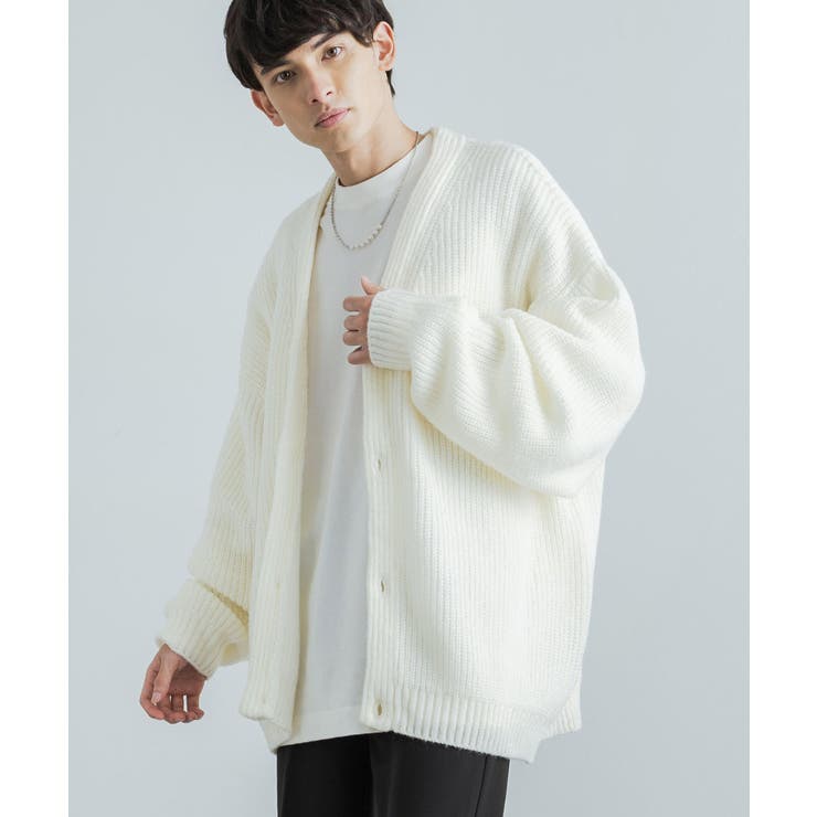 【スーパーセール】 ニット カーディガン Monroe メンズ[品番：OE000006885]｜Rocky カーディガン