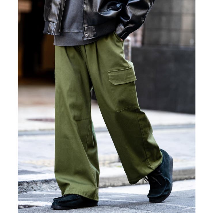 カーゴパンツ ストレッチ ミリタリー | Rocky Monroe | 詳細画像2 