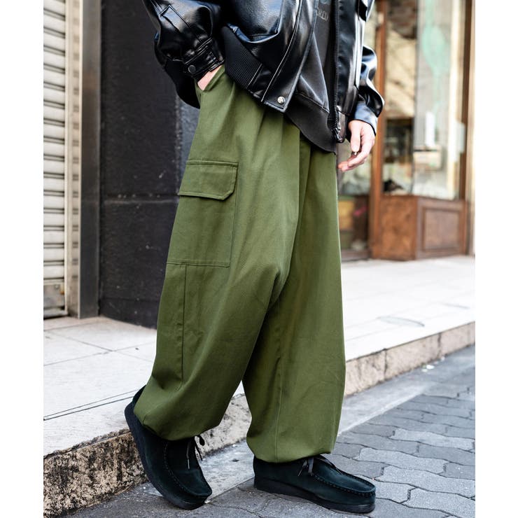 カーゴパンツ ストレッチ ミリタリー | Rocky Monroe | 詳細画像5 