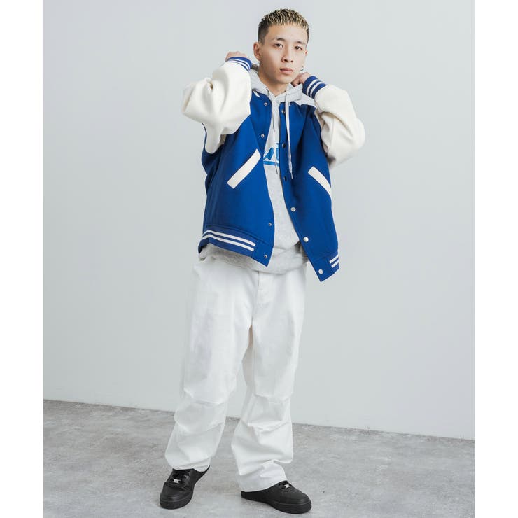 スタジャン ウールテック オーバーサイズ[品番：OE000007027]｜Rocky