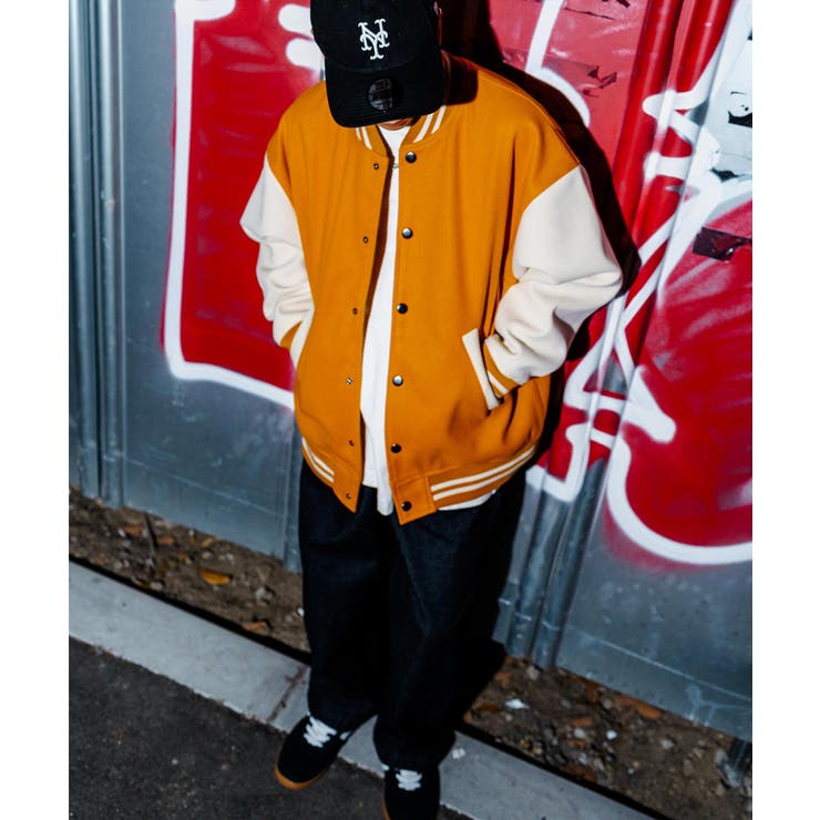 スタジャン ウールテック オーバーサイズ[品番：OE000007027]｜Rocky