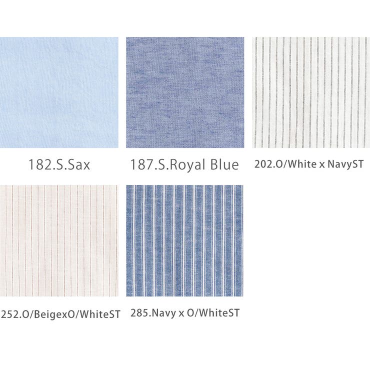 綿麻シャツ 長袖 ホリゾンタルカラー | Rocky Monroe | 詳細画像36 