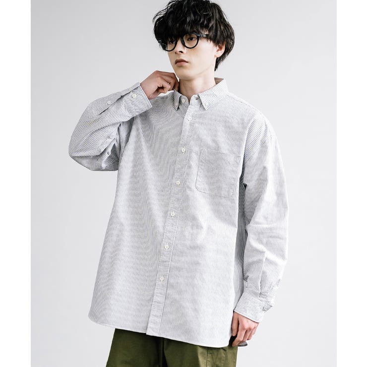 カジュアルシャツ ボタンダウン 長袖 | Rocky Monroe | 詳細画像4 