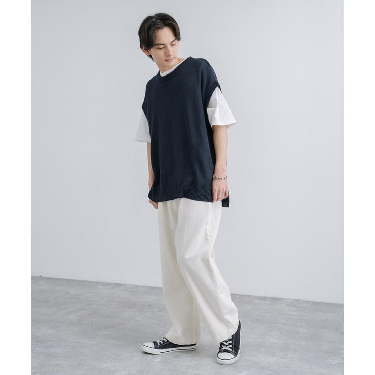 SO[ ] ワイドベスト｜ナチュラルファッション・ナチュラル服の通販