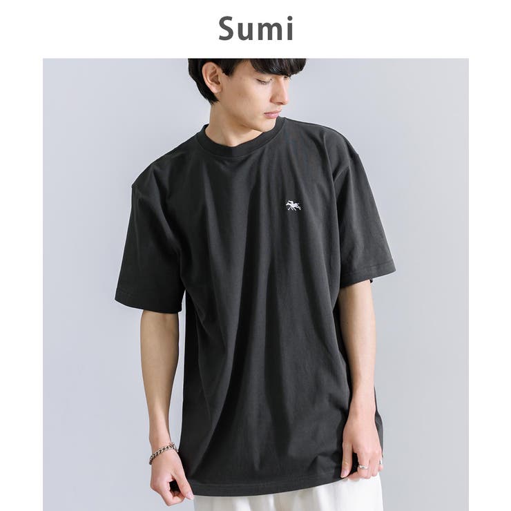 Tシャツ 半袖 刺繍[品番：OE000007338]｜Rocky Monroe（ロッキー