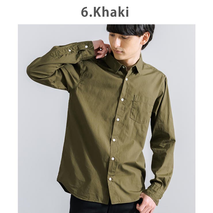 長袖シャツ メンズ レギュラーカラー[品番：OE000007372]｜Rocky