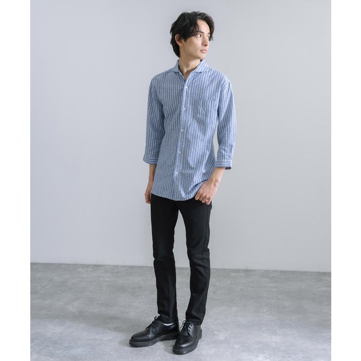 GUY ROVER 七分袖 リネン混シャツ ホワイト イタリア製 ホリゾンタル 楽天市場】【ポイント10倍】【SALE／返品・交換不可】ギローバー