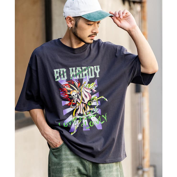 【エドハーディー】着用１回　刺繍ロゴ　グラフィック　ラインストーン　キャップ 楽天市場】Ed Hardy（エドハーディー） ラインストーン メッシュ