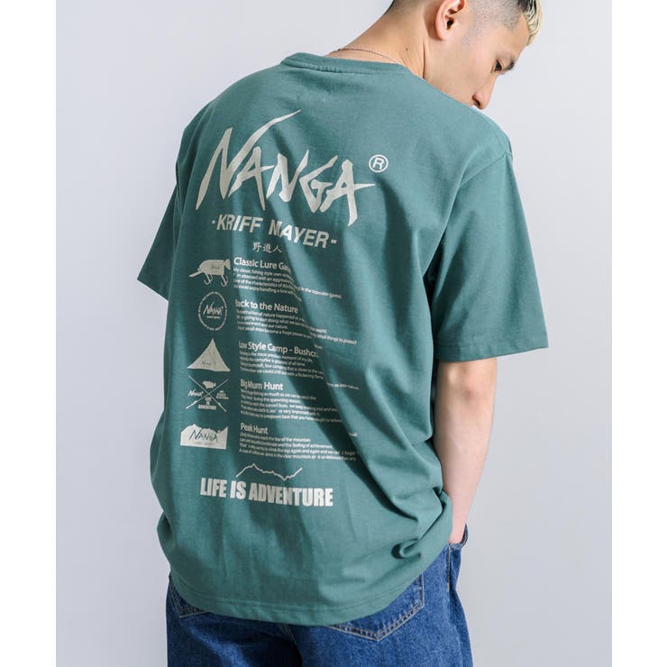 NANGA ナンガ 半袖コラボTシャツ[品番：OE000007369]｜Rocky Monroe