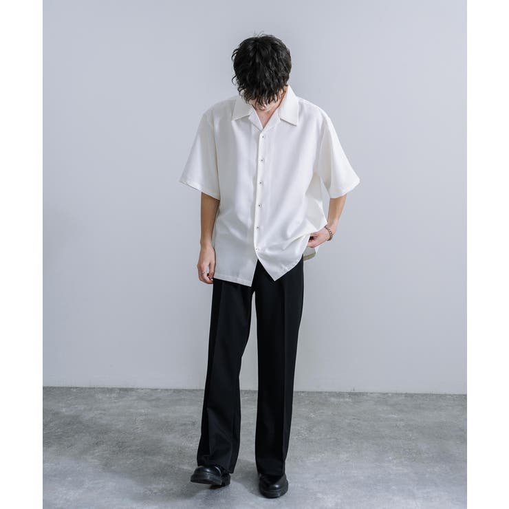 cornerstone コーナーストーン 開襟シャツ シャツ 変形シャツ 希少 cornerstone コーナーストーン 開襟シャツ シャツ 変形シャツ