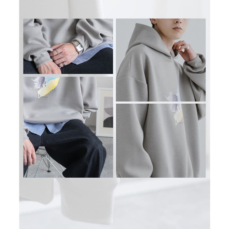 ダンボールニットパーカー プルオーバーフーディー メンズ[品番：OE000007469]｜Rocky  Monroe（ロッキーモンロー）のメンズファッション通販｜SHOPLIST（ショップリスト）