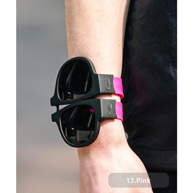 13.ピンク | サングラス 折りたたみ UVカット | Rocky Monroe