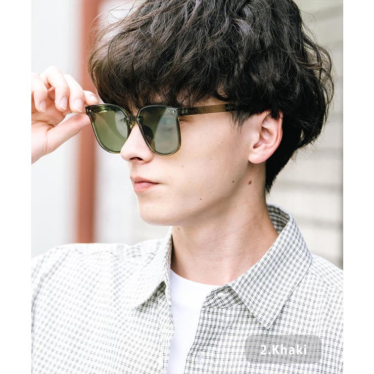 2.カーキ | サングラス 折りたたみ UVカット | Rocky Monroe
