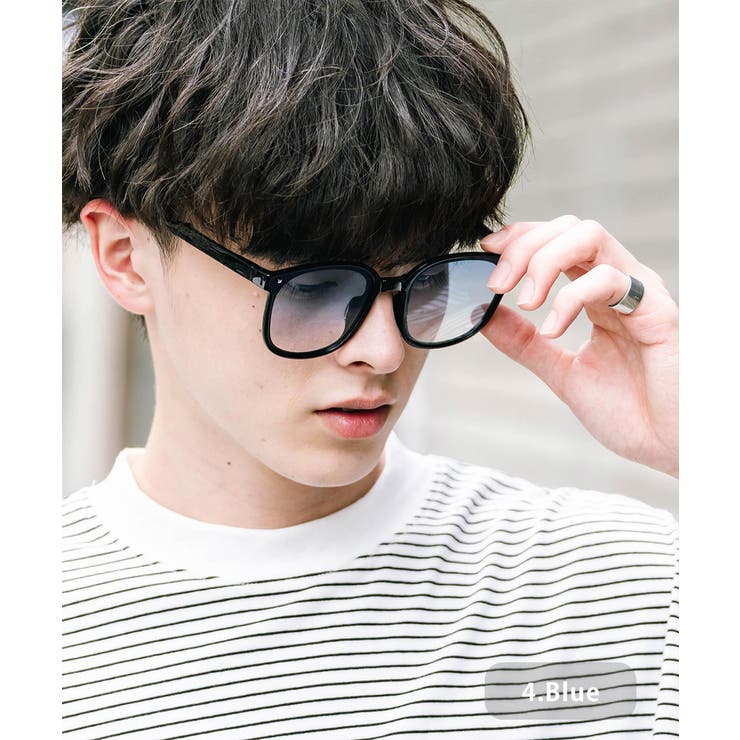 4.ブルー | サングラス 折りたたみ UVカット | Rocky Monroe