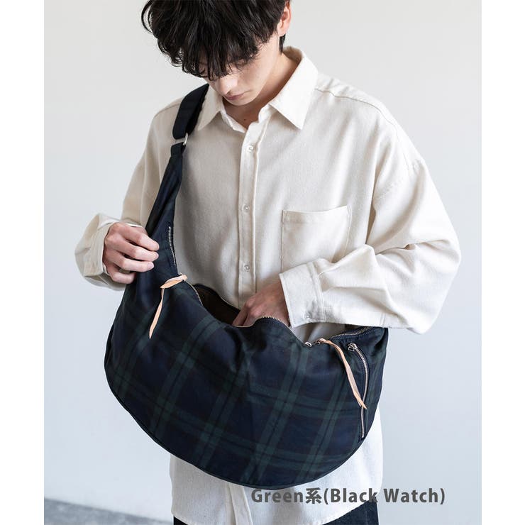★Munro スコッティ ドッグ ショルダー ショルダーバッグ 斜め掛け チェック柄[品番：OE000007730