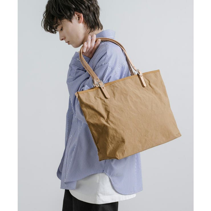 トートバッグ ナイロン 栃木レザー | Rocky Monroe | 詳細画像9 