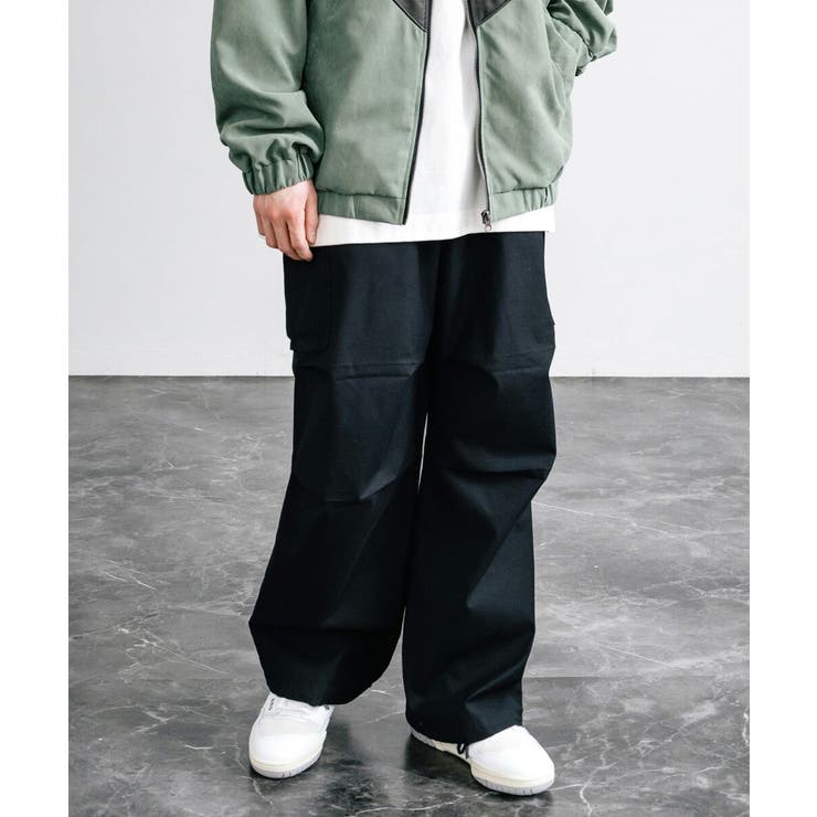 カーゴパンツ バックサテン ワイド[品番：OE000007831]｜Rocky