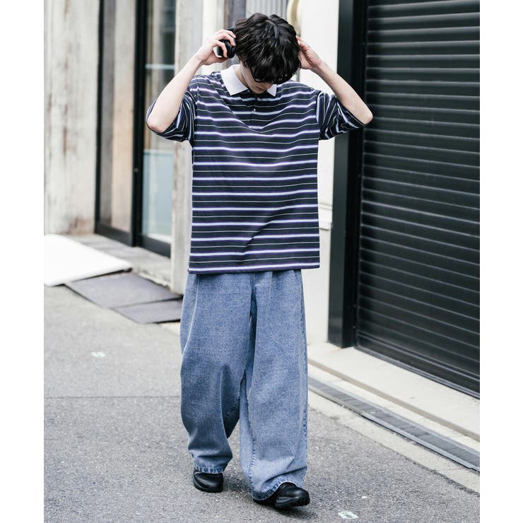 デニムパンツ ワイド ケミカル[品番：OE000007856]｜Rocky  Monroe（ロッキーモンロー）のメンズファッション通販｜SHOPLIST（ショップリスト）