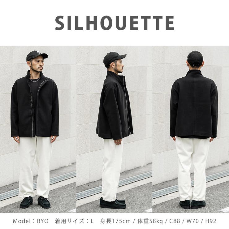 ワイズ 比翼仕立てウールジャケット ショートコート ドローコード 黒 楽天市場】全品20%OFFクーポン！[RASW] ウールミックスワイド