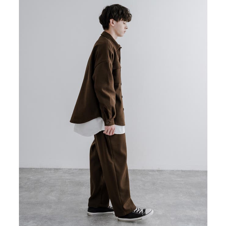 fekete フェイクウール セットアップ ミント WEB限定】2点セット オーバーラフセミダブルセットアップ（ダブル