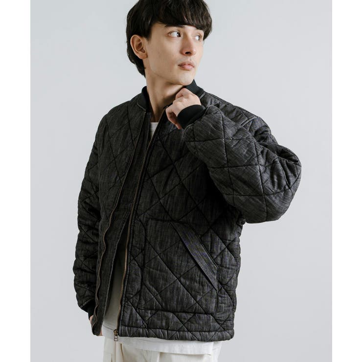 中綿ジャケット MA1 デニムジャケット[品番：OE000007645]｜Rocky