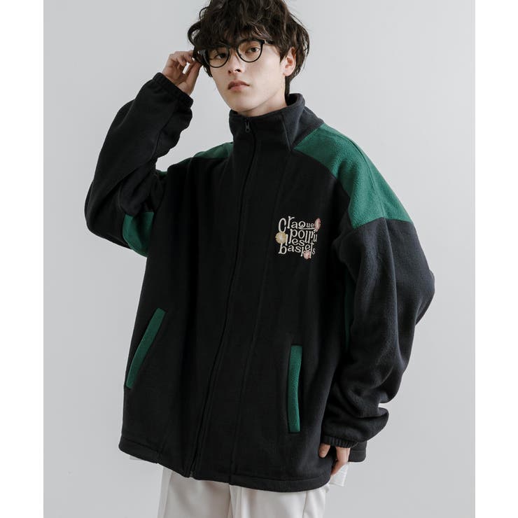 オーバーサイズブルゾン フルジップ マイクロフリース | Rocky Monroe | 詳細画像6 