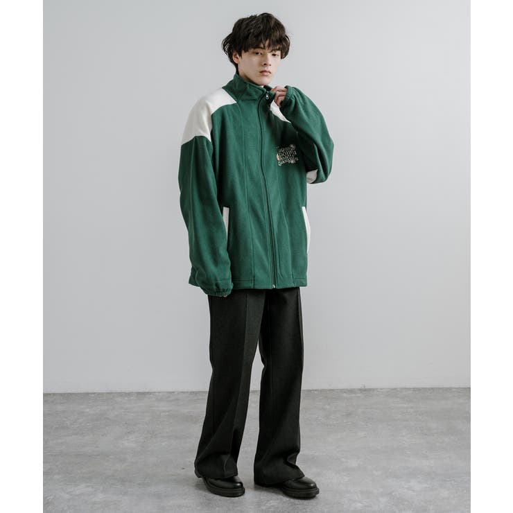 オーバーサイズブルゾン フルジップ マイクロフリース | Rocky Monroe | 詳細画像8 