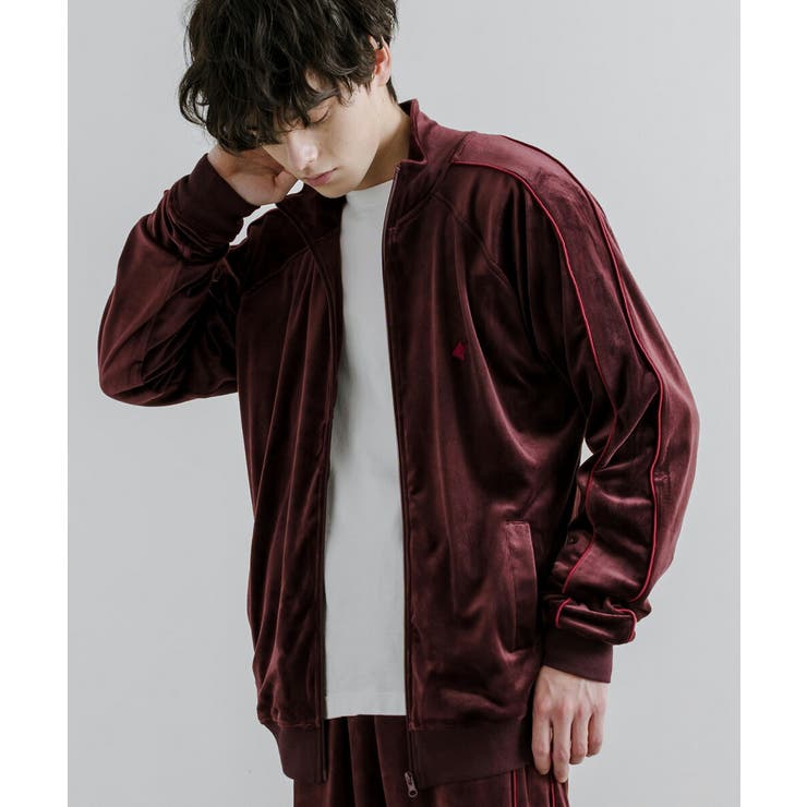 トラックジャケット ベロア ストレッチ | Rocky Monroe | 詳細画像6 