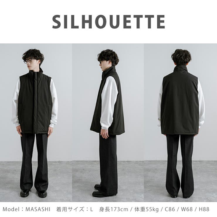 ファイバーダウンベスト オーバーサイズ 撥水 | Rocky Monroe | 詳細画像32 