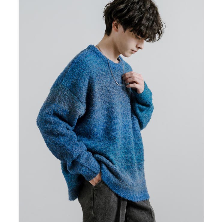 ニット ボーダー グラデーション[品番：OE000007663]｜Rocky  Monroe（ロッキーモンロー）のメンズファッション通販｜SHOPLIST（ショップリスト）