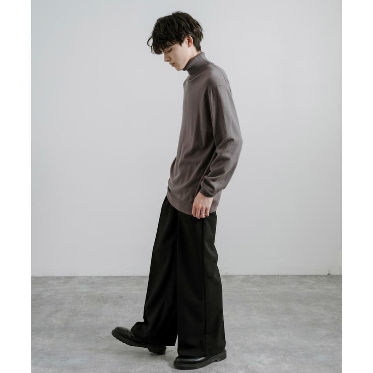 タートルネックニット ニットソー オーバーサイズ[品番：OE000007610]｜Rocky  Monroe（ロッキーモンロー）のメンズファッション通販｜SHOPLIST（ショップリスト）