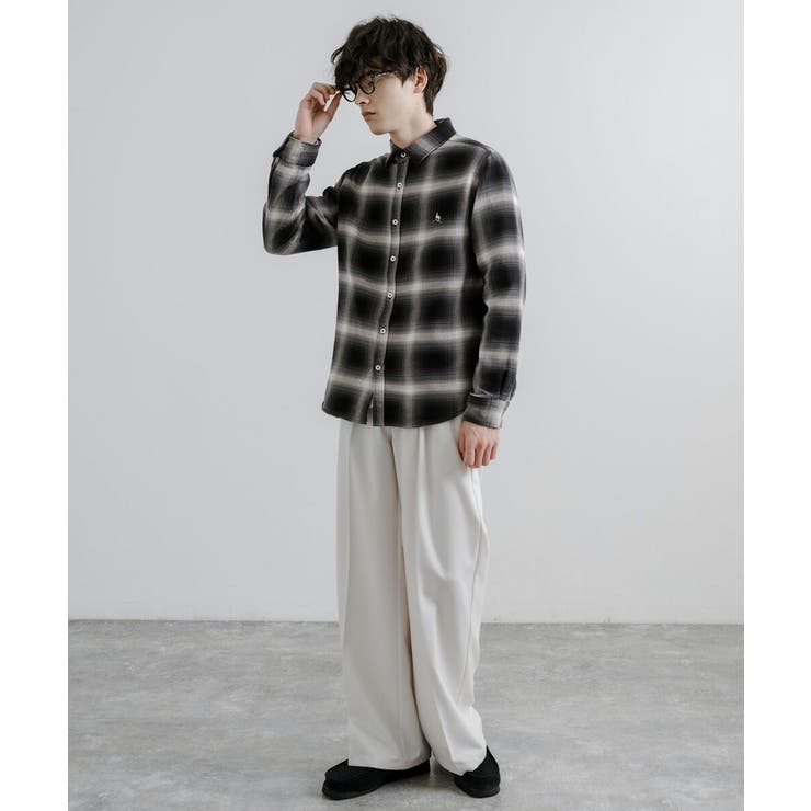 ヘルスニット ネルシャツ チェック | Rocky Monroe | 詳細画像8