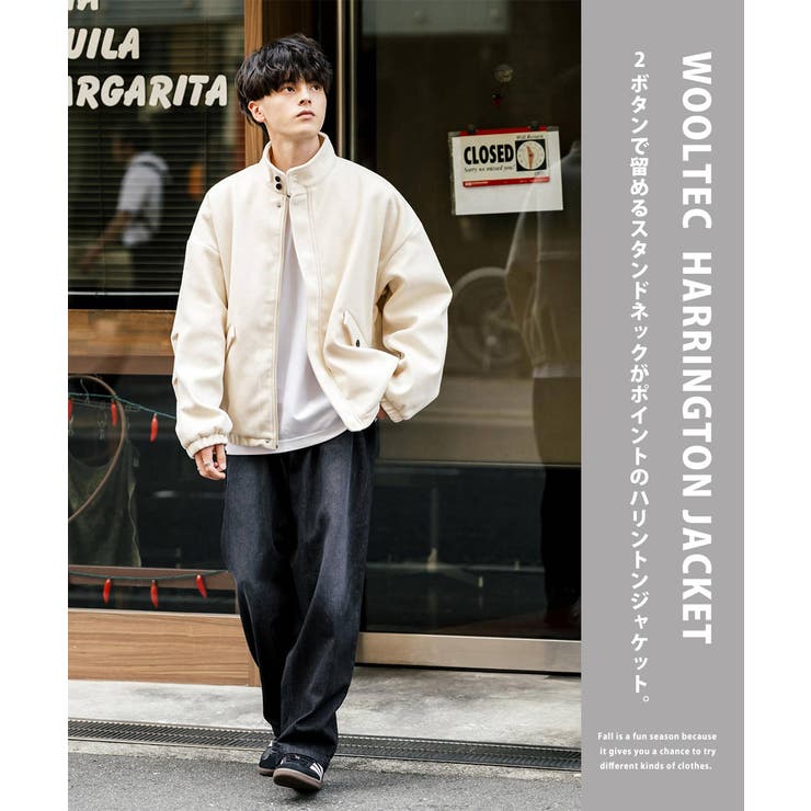 スイングトップ ウールテック オーバーサイズ[品番：OE000007710]｜Rocky  Monroe（ロッキーモンロー）のメンズファッション通販｜SHOPLIST（ショップリスト）